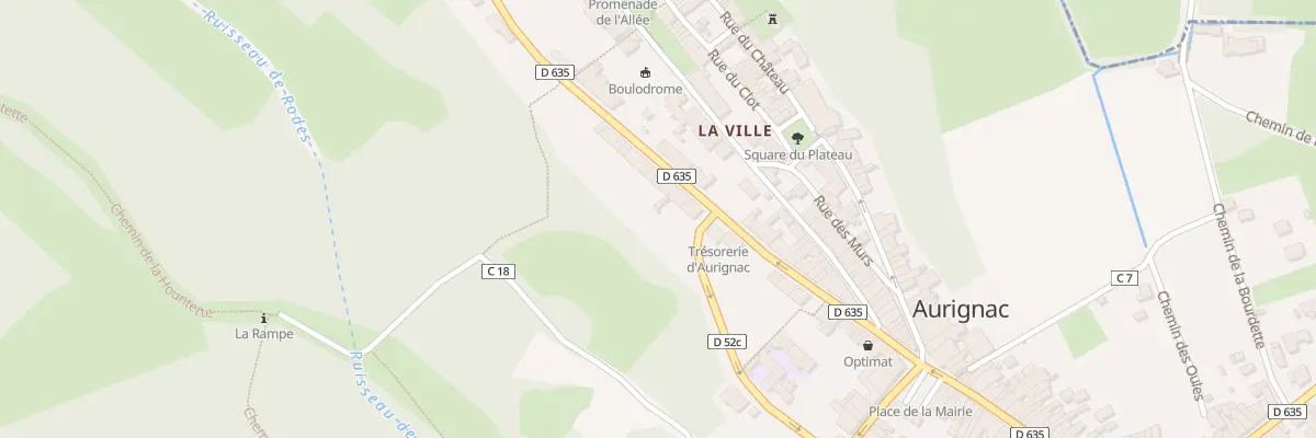Plan du 165 Av Boulogne à Aurignac