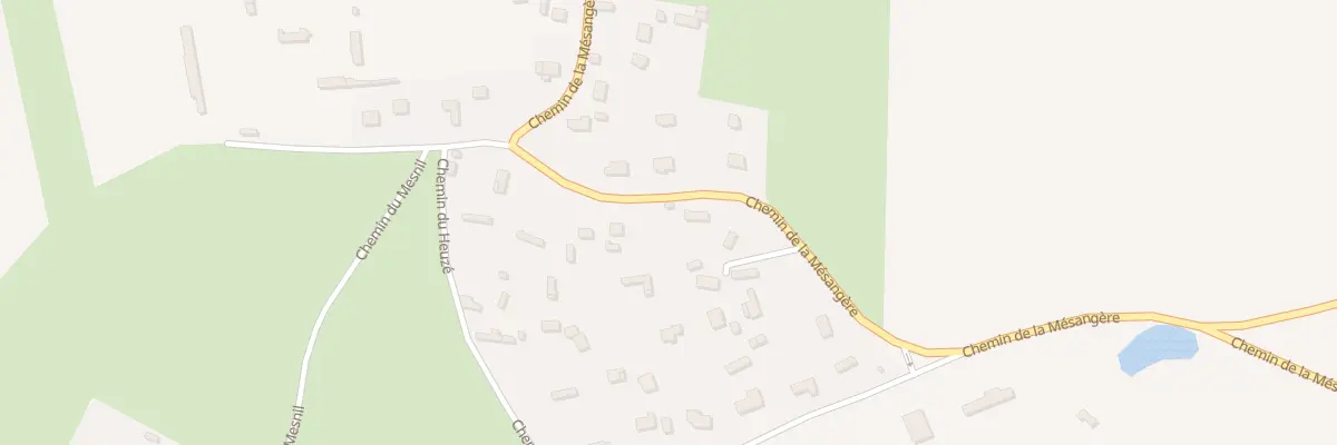 Plan du 11 Che de la Mésangère à Saint-Pierre-du-Bosguérard