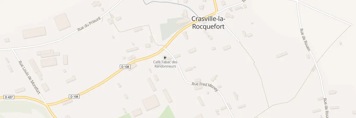 Plan du 1 Rue Fred Money à Crasville-la-Rocquefort