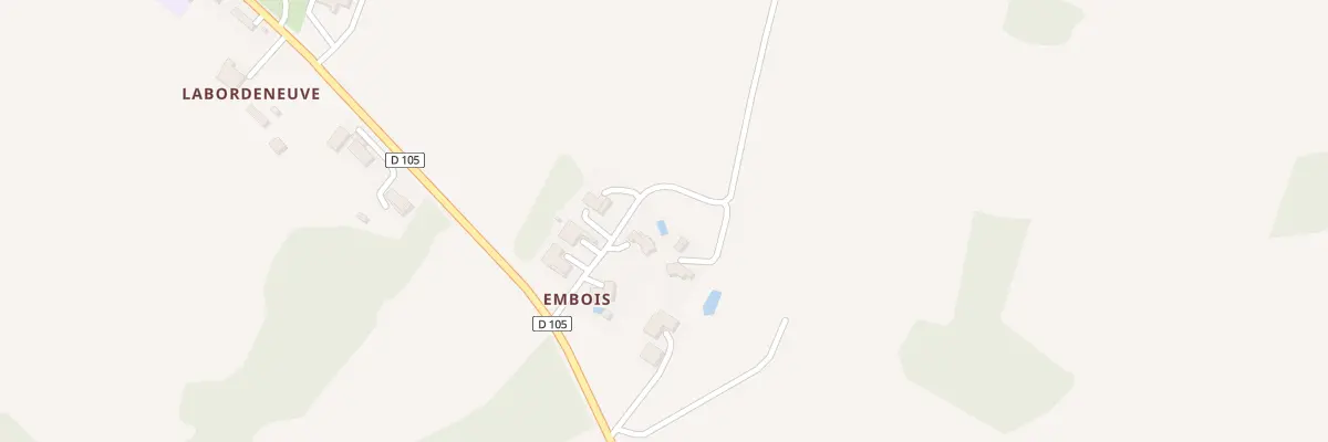 Plan du 74 Chem d’Embois à Sainte-Marie