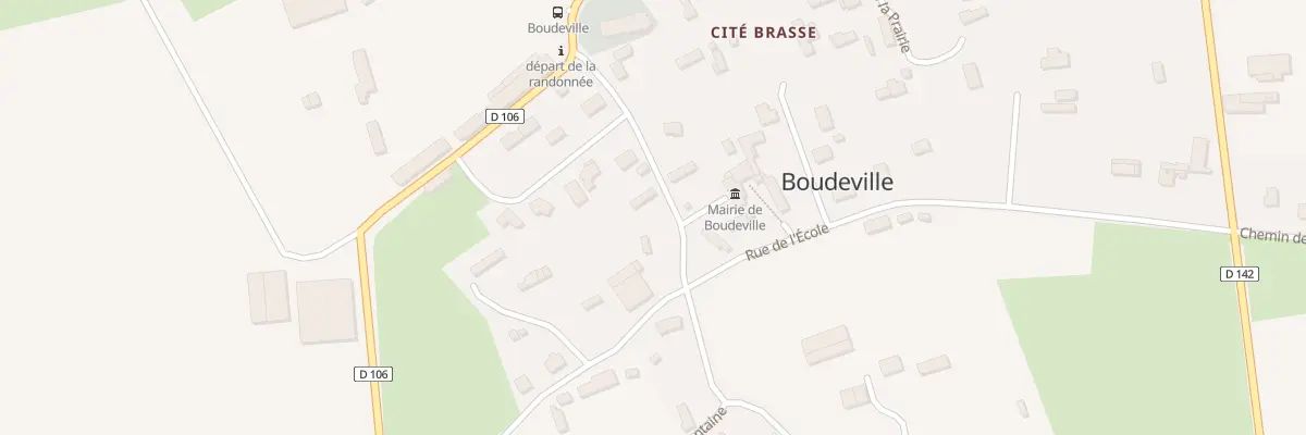Plan du 32 Rue de la Mairie à Boudeville