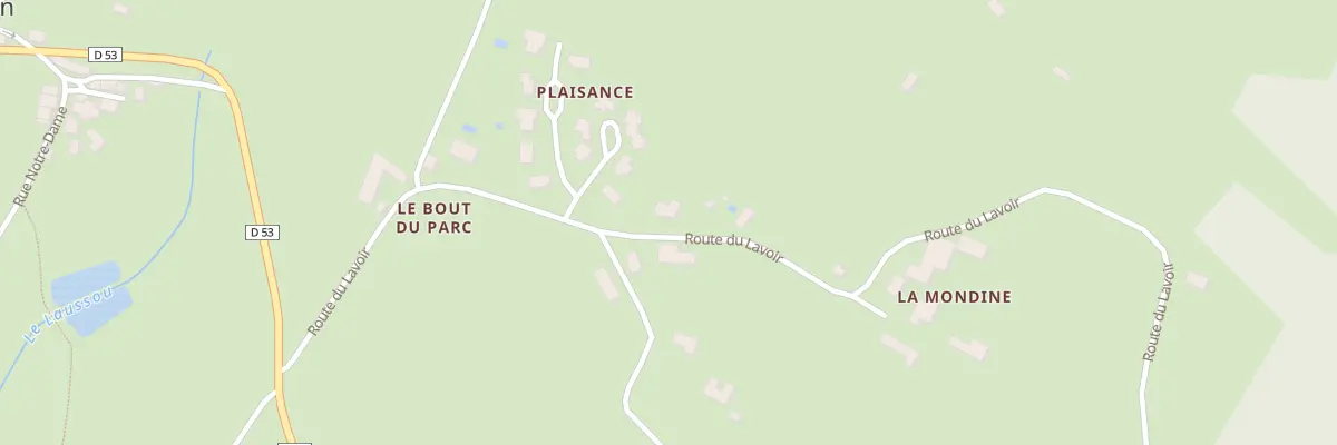 Plan du 31 Lamondine à Biron