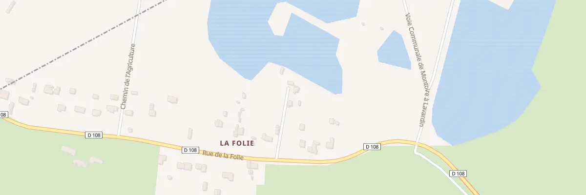 Plan du 22 Rue de la Folie à Lavardin