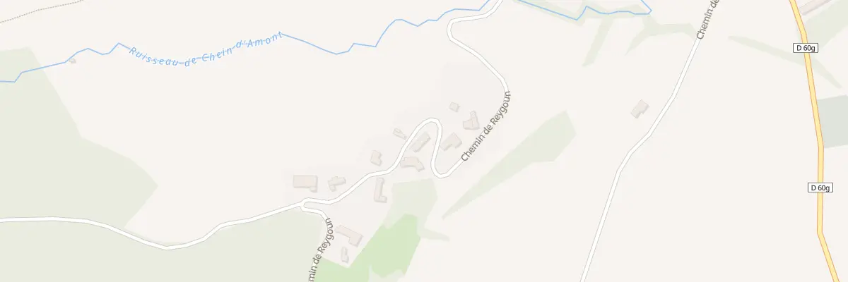 Plan du 48 Reygoun à Chein-Dessus