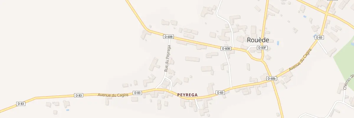 Plan du 70 Peyrega à Rouède