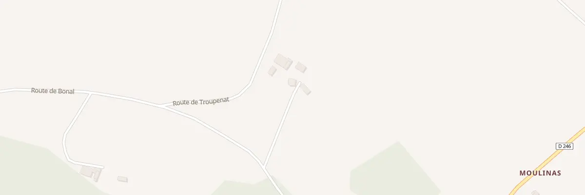 Plan du 2405 Rte de Bonal à Penne-d’Agenais