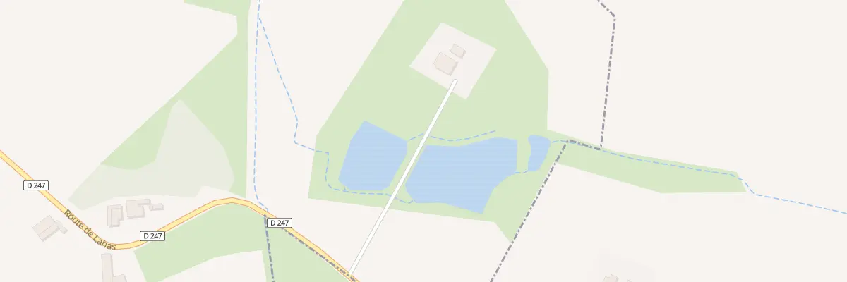 Plan du 80 Rte de Lahas à Saint-André