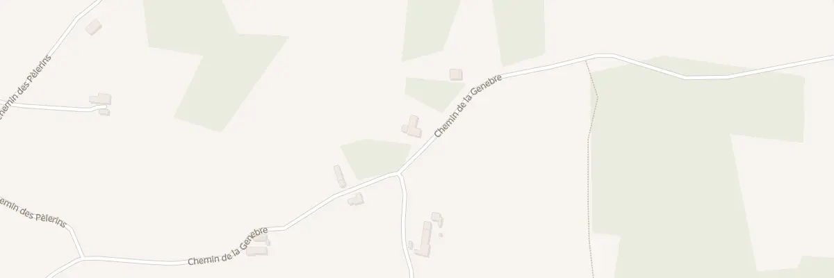 Plan du 479 Che de la Genebre à Négrondes