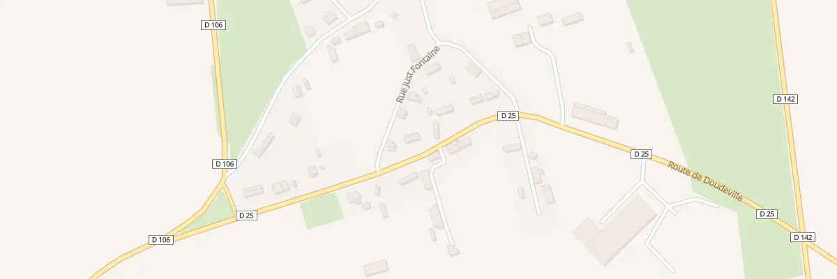 Plan du 51 Rte de Doudeville à Boudeville