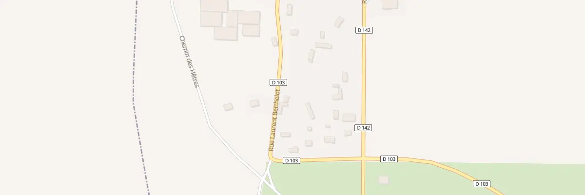 Plan du 33 Rue Laurent Berthelot à Saint-Laurent-en-Caux