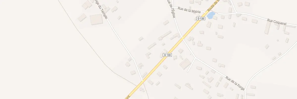 Plan du 4 Rue de la Grange du Temple à Épreville-près-le-Neubourg