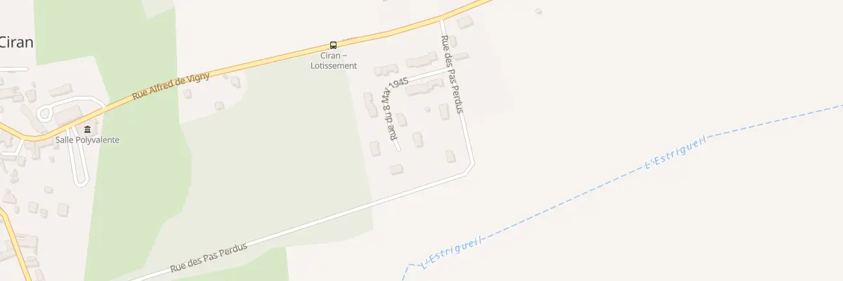 Plan du 13 Rue du 8 Mai à Ciran