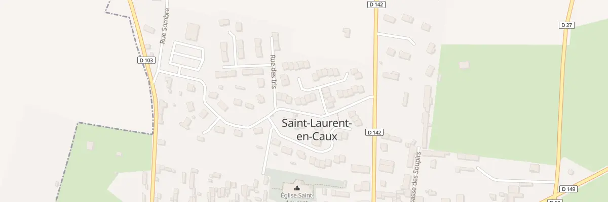 Plan du 12 Rue de l’Ancien Château à Saint-Laurent-en-Caux