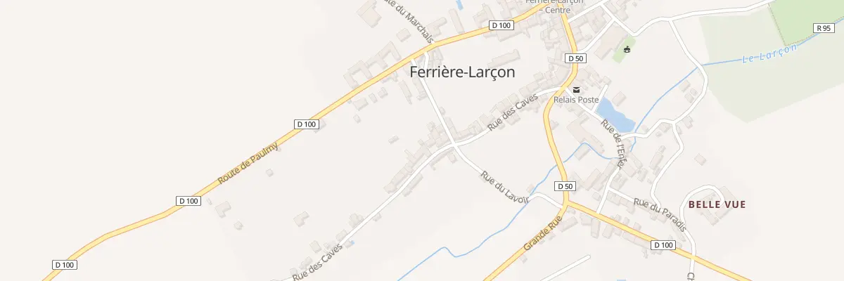 Plan du 22 Rue des Caves à Ferrière-Larçon