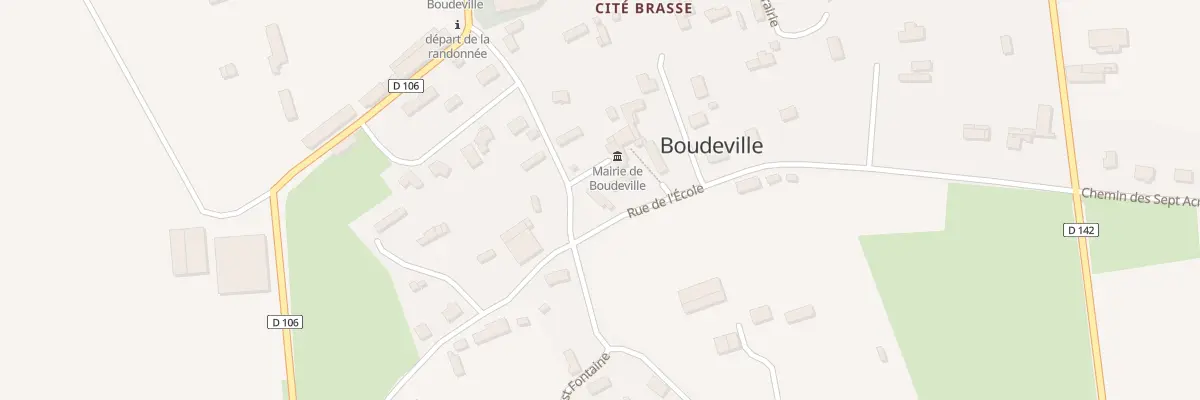 Plan du 45 Rue de l’Ecole à Boudeville