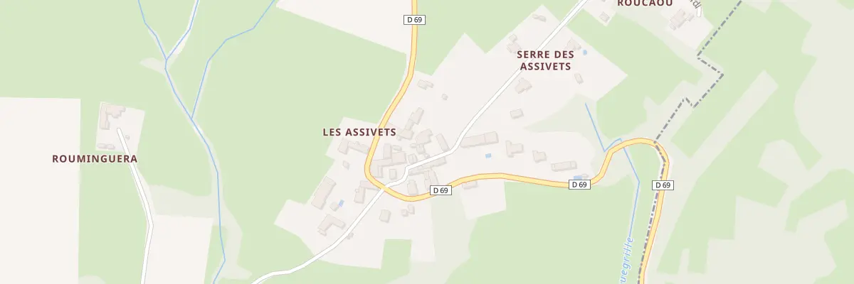 Plan du 7 Rue du Foin Rouge à Castillon-de-Saint-Martory
