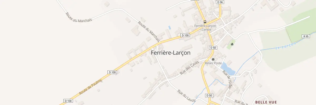Plan du 3 Rue de l’Ormeau à Ferrière-Larçon