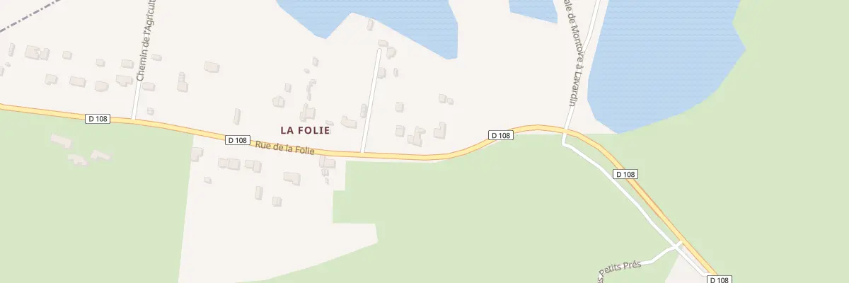 Plan du 12 Rue de la Folie à Lavardin
