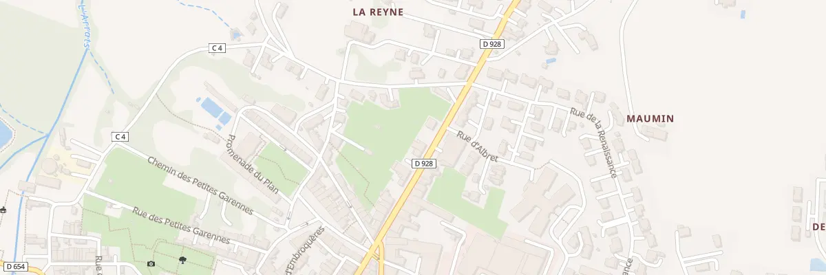 Plan du 39 Rue Gambetta à Mauvezin