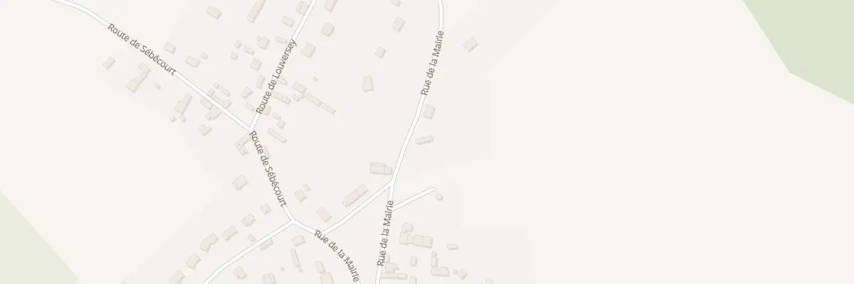 Plan du 22 Rue de la Mairie à Sainte-Marthe