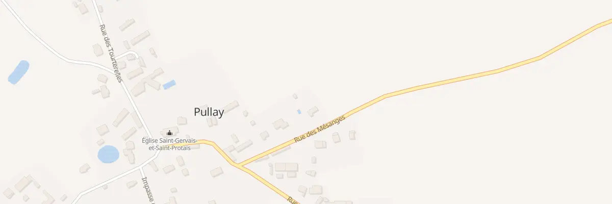 Plan du 24A Rue des Mesanges à Pullay