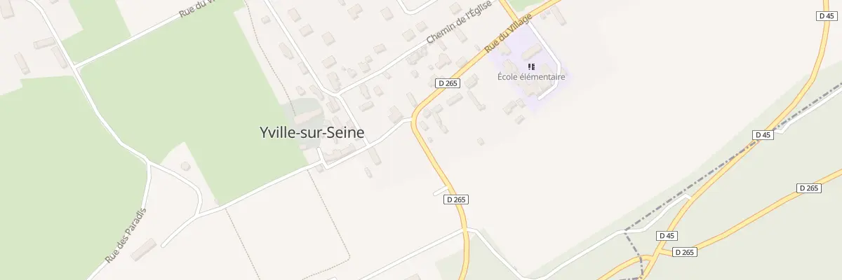 Plan du 546 Rue du Village à Yville-sur-Seine