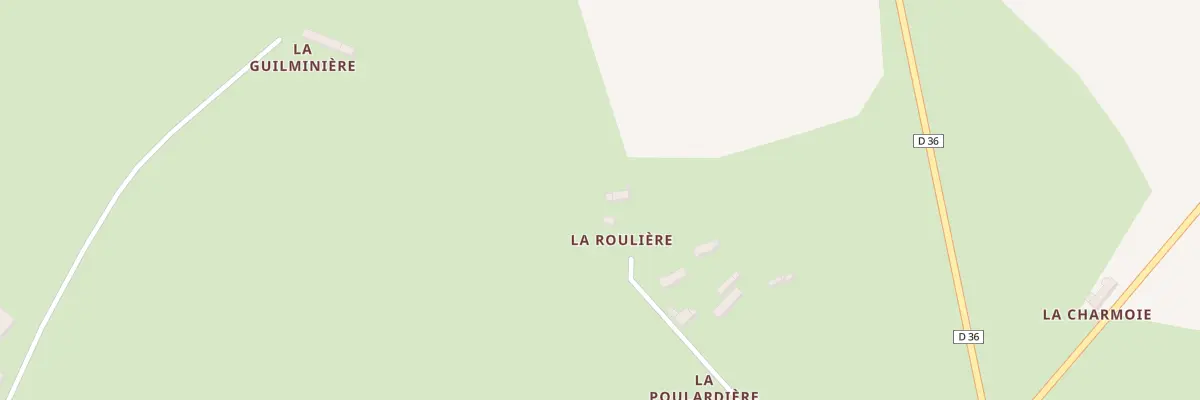 Plan du 159 La Rouliere à Moutiers-au-Perche