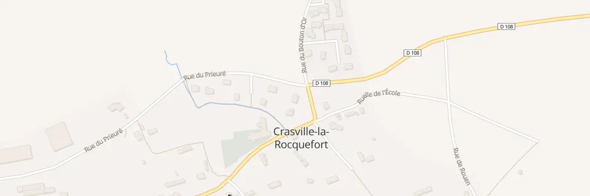 Plan du 1 Rue du Prieure à Crasville-la-Rocquefort