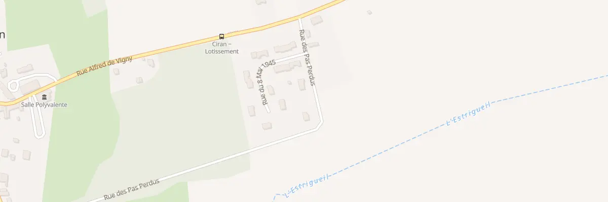 Plan du 4 Rue des Pas Perdus à Ciran