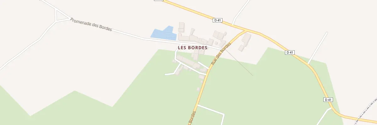 Plan du 4 Che des Bordes à Rochechouart