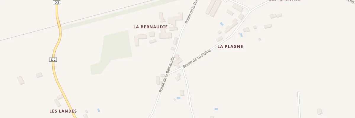 Plan du 32 La Plagne à Alles-sur-Dordogne