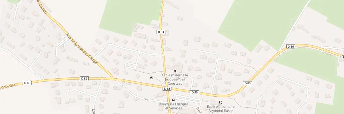 Plan du 5091A Le Bourg à Saint-Paër