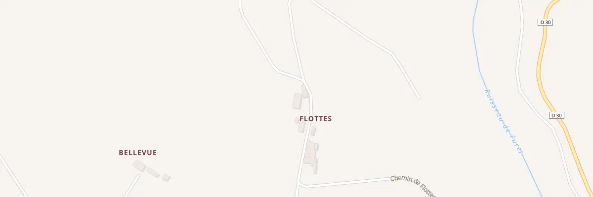 Plan du 5010 Flottes à Perville