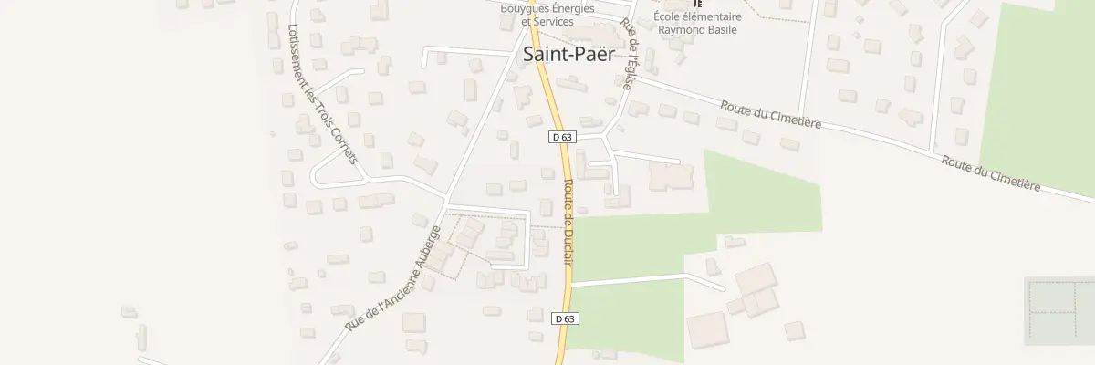 Plan du 166 Rue de la Pommeraie à Saint-Paër