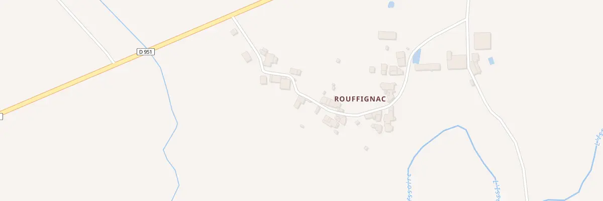 Plan du 85 Rouffignac à Val d’Issoire