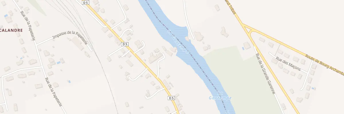 Plan du 5297 Le Moulin des Dames à Saulgé
