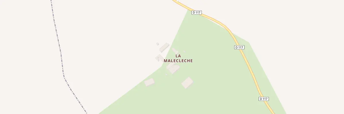 Plan du 5019 La Malecleche à Baillou