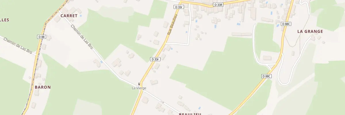 Plan du 1B Beaulieu à Auzas
