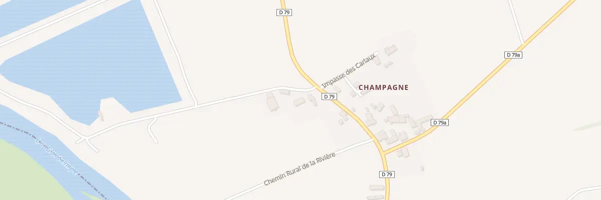 Plan du 43 Champagne à Néons-sur-Creuse