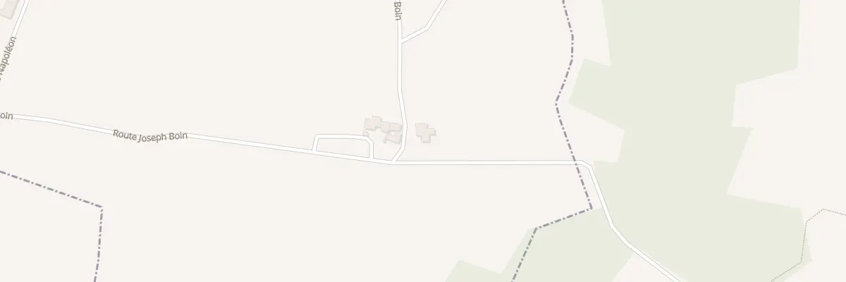 Plan du 694 Rte Joseph Boin à Négrondes