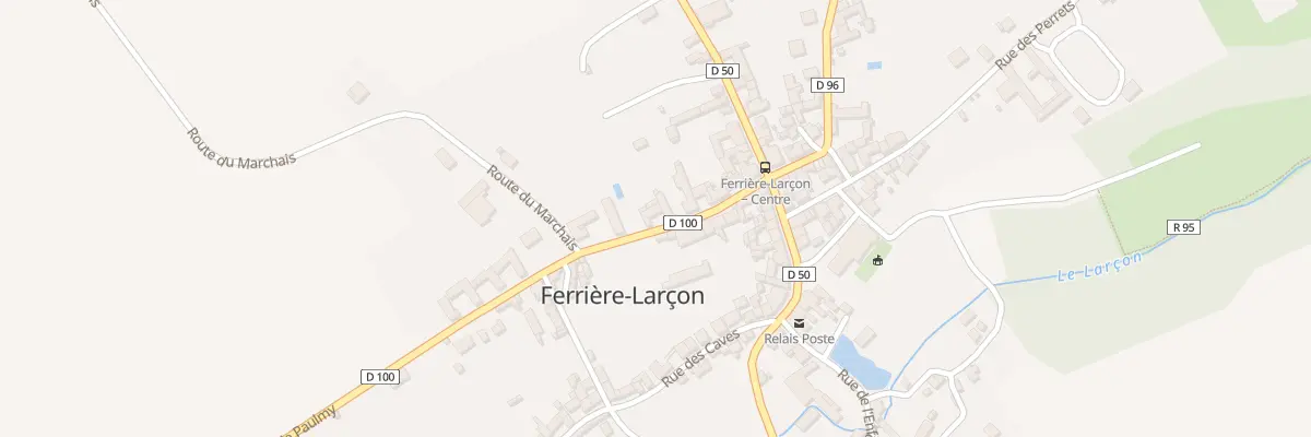 Plan du 14 Rte de Paulmy à Ferrière-Larçon