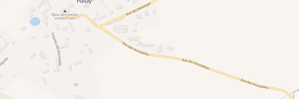 Plan du 15 Rue des Hirondelles à Pullay