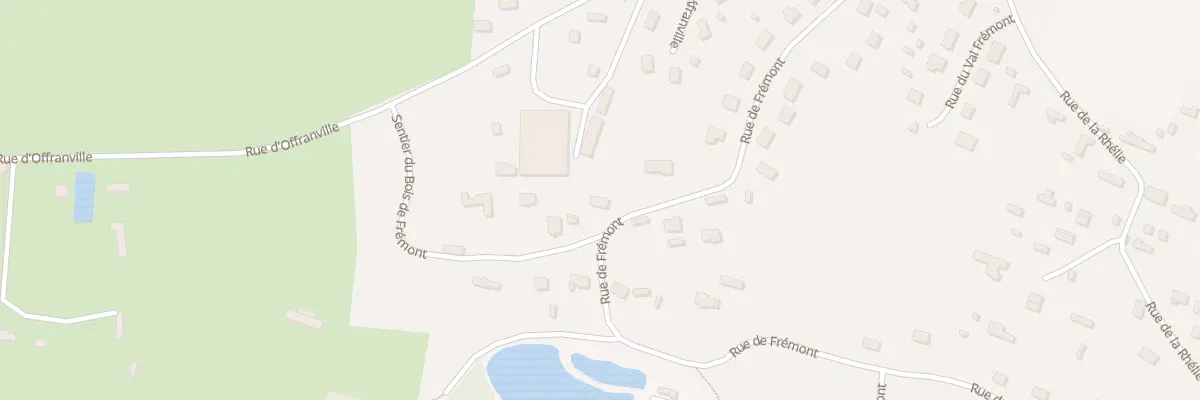 Plan du 22 Rue de Frémont à Saint-Ouen-de-Thouberville