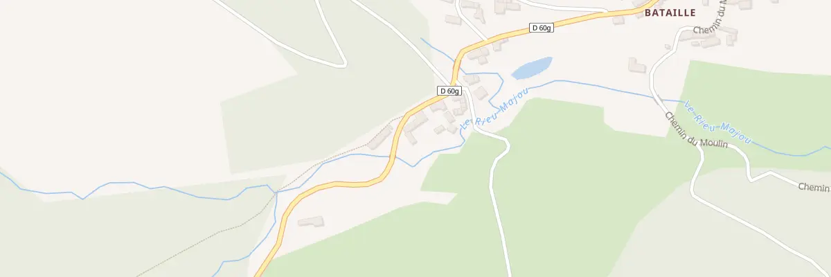 Plan du 321 Che de Lartigue à Chein-Dessus