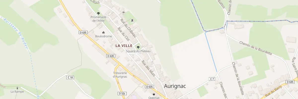 Plan du 20 Rue des Nobles à Aurignac