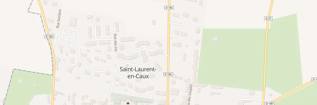 Plan du 2 Rue de l’Ancien Château à Saint-Laurent-en-Caux
