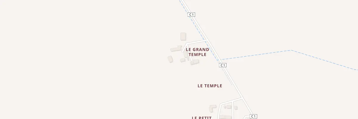Plan du 13 Le Grand Temple à Dolus-le-Sec