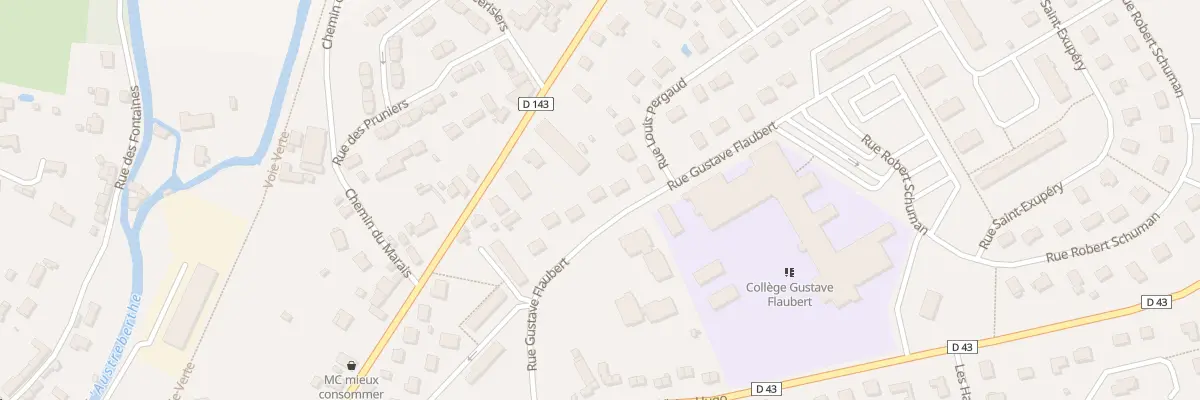 Plan du 173 Rue Gustave Flaubert à Duclair