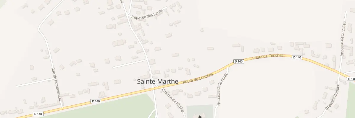 Plan du 4B Rue de la Mairie à Sainte-Marthe