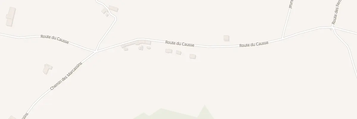 Plan du 562 Rte du Causse à Vaunac